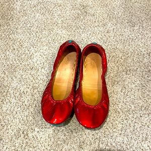 Tieks rare edition Ruby red